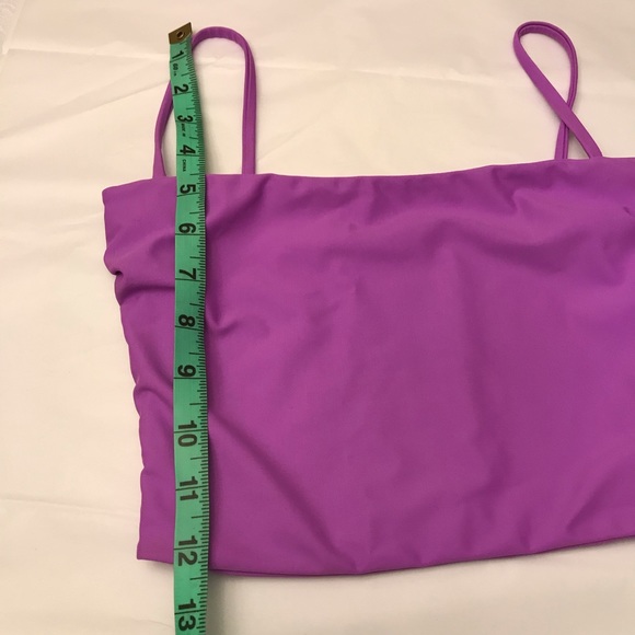 NWT Saltwater Collective Amanda Tankini Swim Top in ORCHID PURPLE XS - Picture 12 of 12